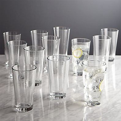 View Rings 16-Oz. Cooler Glasses, Set of 12 details