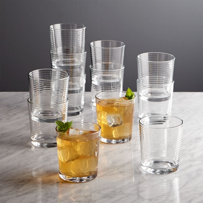 Rings 12-Oz. Double Old-Fashioned Glasses, Set of 12 - image 0 of 6