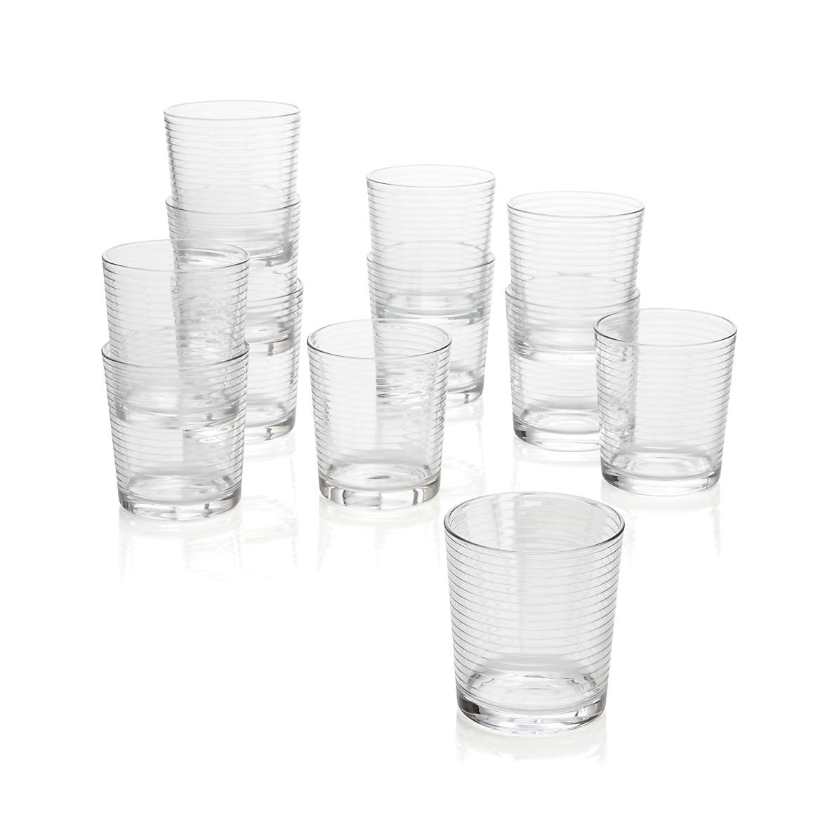 Aspen Double Old-Fashioned Glasses, Set of 12 + Reviews