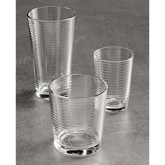 Rings 7-Oz. Juice Glasses, Set of 12