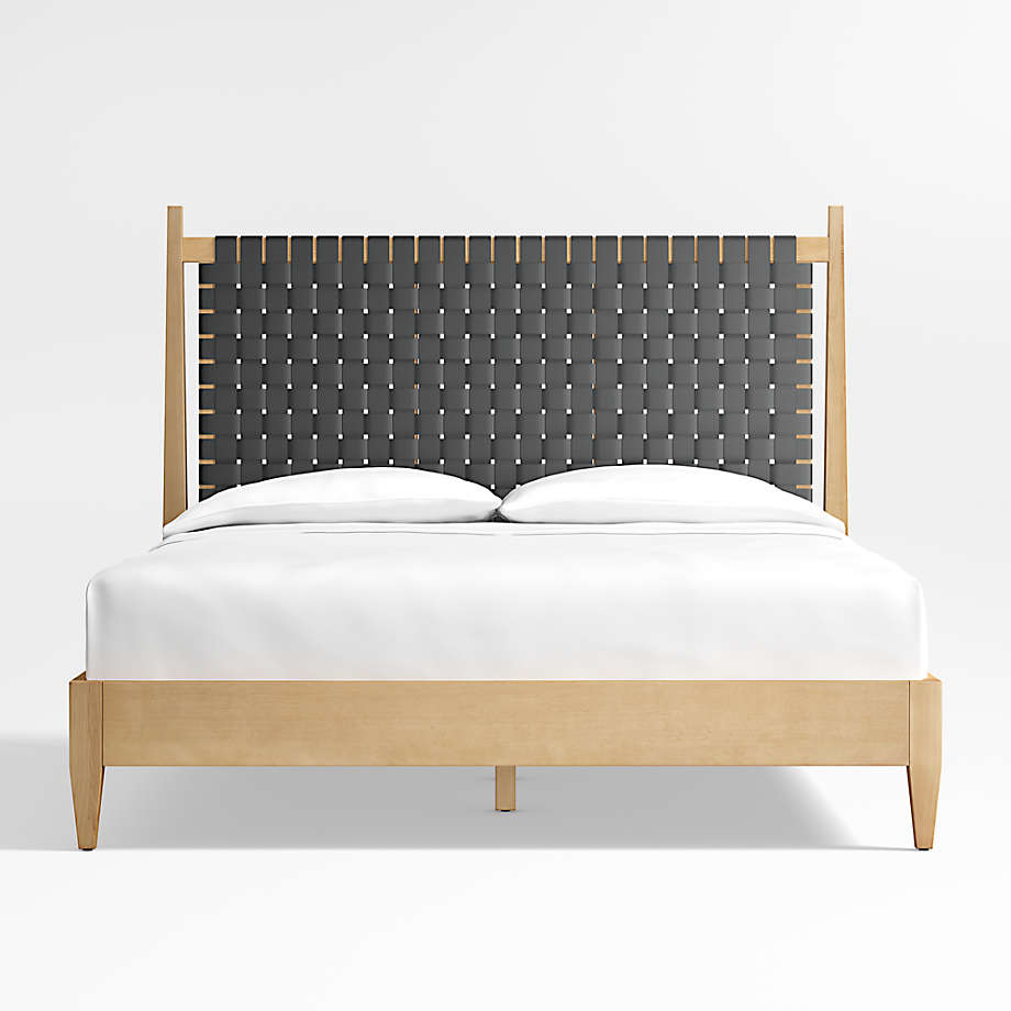 Rio Black Bed Crate & Barrel