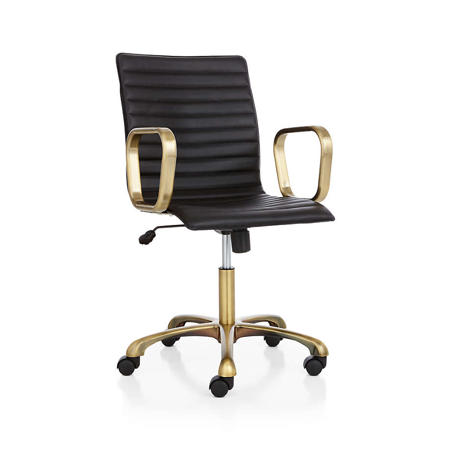 Office chair brass legs new arrivals