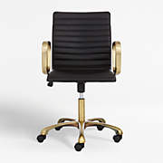 lincoln round office chair