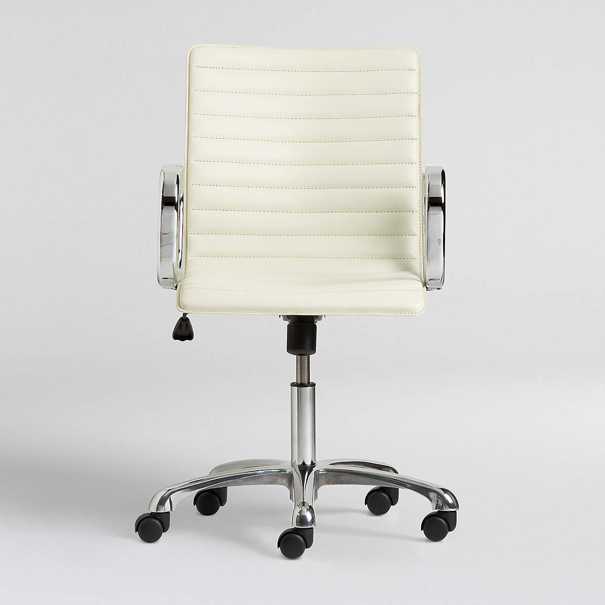 Chrome Base May Traditional Home Office Chair 