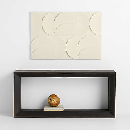 Riverside Semi Circles & Delancey Teardrop Wall Art Tiles Set of 6