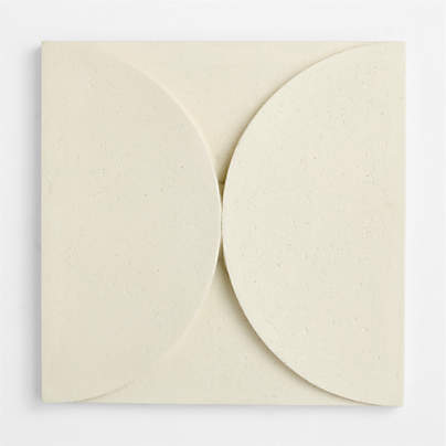 Riverside Semi Circles Wall Art Tile