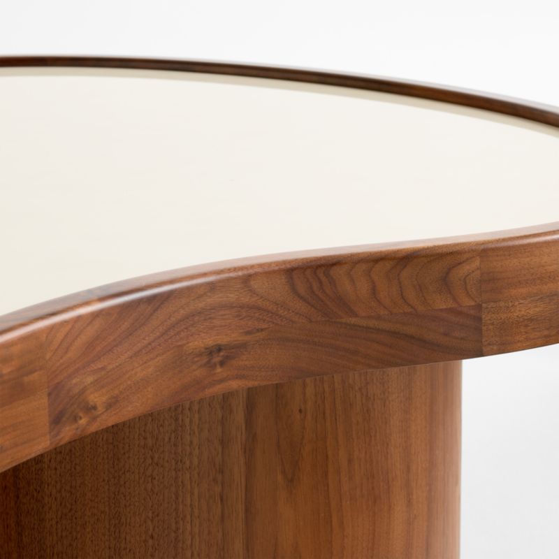 Roland 60" Natural Walnut and Tadelakt Coffee Table by Venus Williams - image 6 of 7
