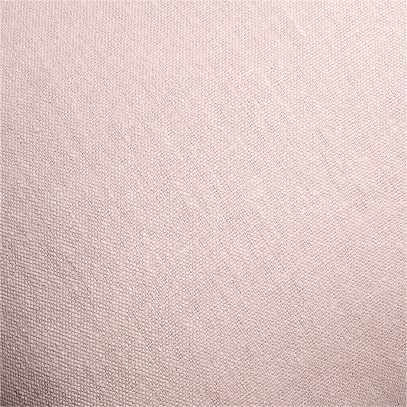 Relaxed Linen 20"x20" Dusty Rose Layering Throw Pillow Cover - image 2 of 4