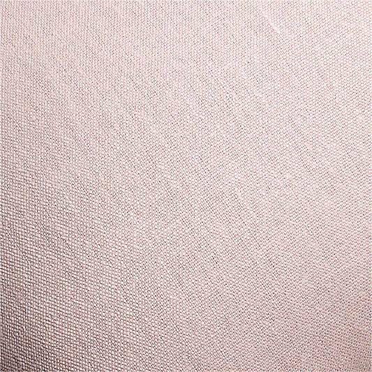 Relaxed Linen 20"x20" Dusty Rose Layering Throw Pillow Cover