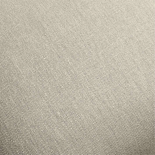 Relaxed Linen 20"x20" Natural Taupe Layering Throw Pillow Cover