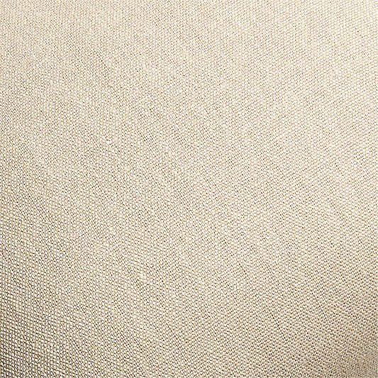 Relaxed Linen 20"x20" Natural Taupe Layering Throw Pillow Cover