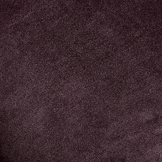 Relaxed Washed Organic Cotton Velvet 20"x20" Deep Burgundy Throw Pillow Cover
