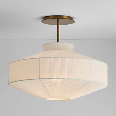 Remy Pendant Ivory Canopy Kids Ceiling Light
