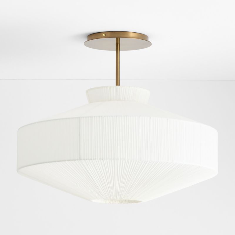 Remy Pendant Ivory Canopy Kids Ceiling Light - image 6 of 8