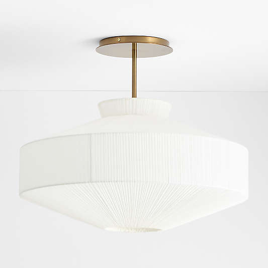 Remy Pendant Ivory Canopy Kids Ceiling Light