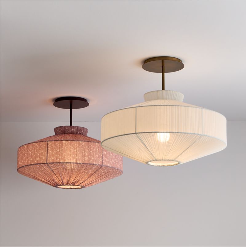 Remy Pendant Ivory Canopy Kids Ceiling Light - image 4 of 8