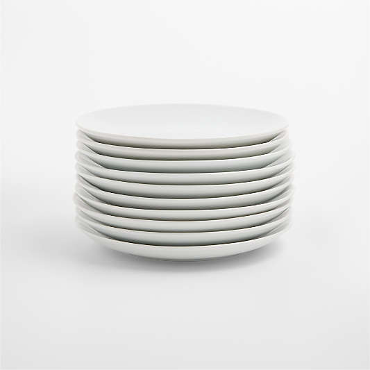 6.5" Appetizer Plates, Set of 10