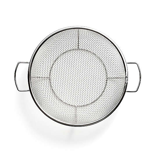 Round Shallow Grill Basket