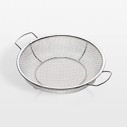 Round Shallow Grill Basket