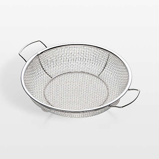 Round Shallow Grill Basket