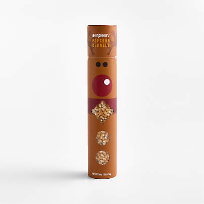 Reindeer Popcorn Kernels Tube