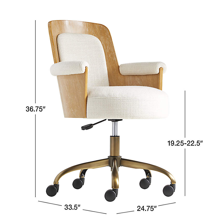 Roan Wood Office Chair + Reviews