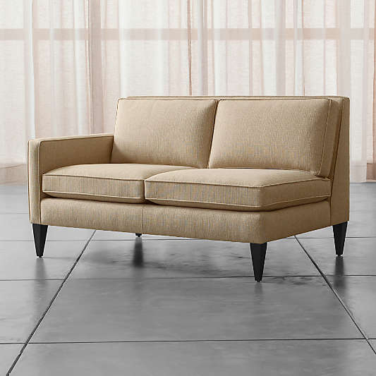 Rochelle Midcentury Modern Left Arm Loveseat