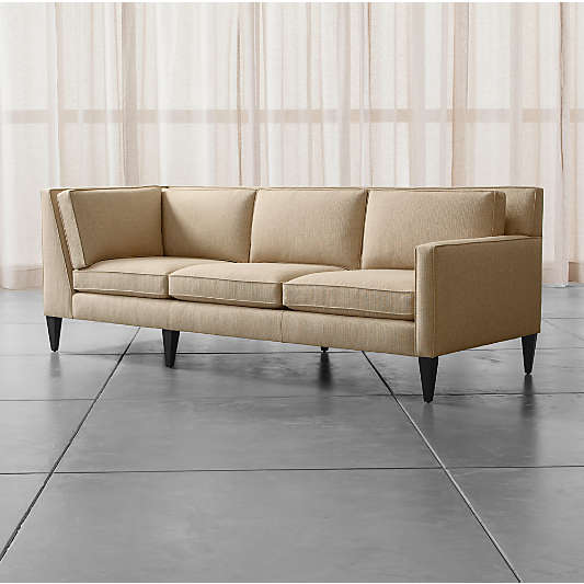 Rochelle Midcentury Modern Right Arm Corner Sofa