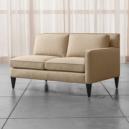 Rochelle Midcentury Modern Right Arm Loveseat