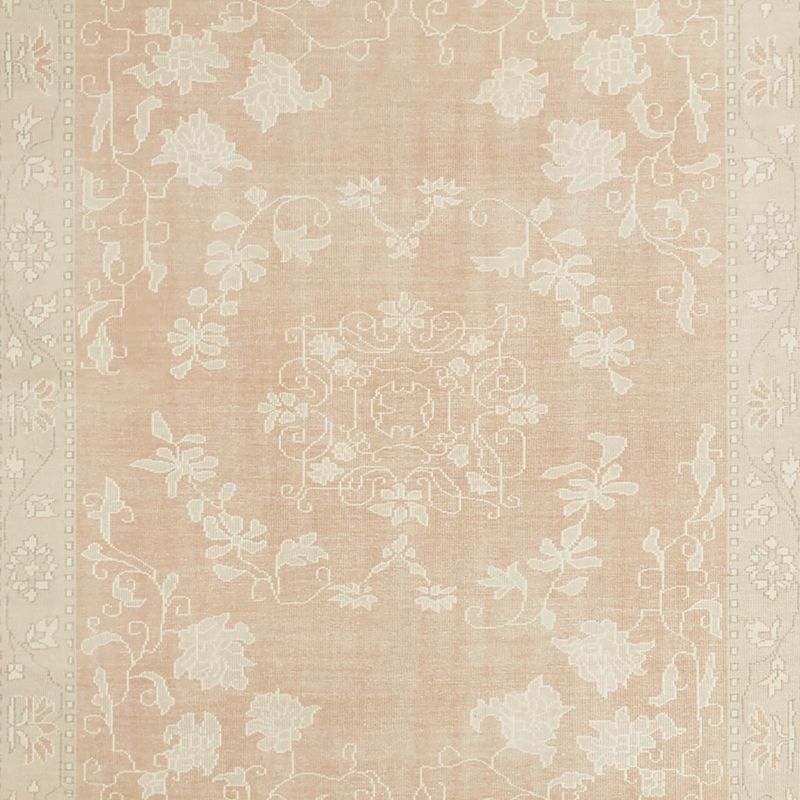 Rochelle Traditional Floral Sand Beige Area Rug 10'x14' - image 0 of 5