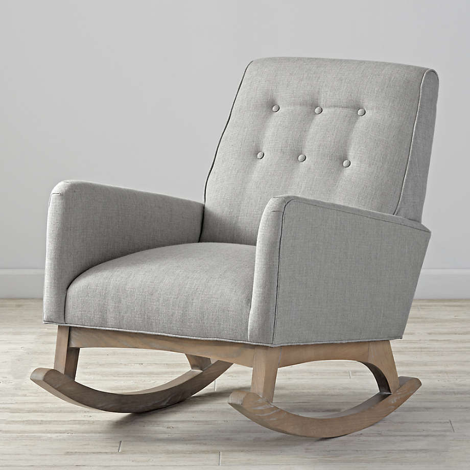 Everly Tufted Nursery Rocking Chair