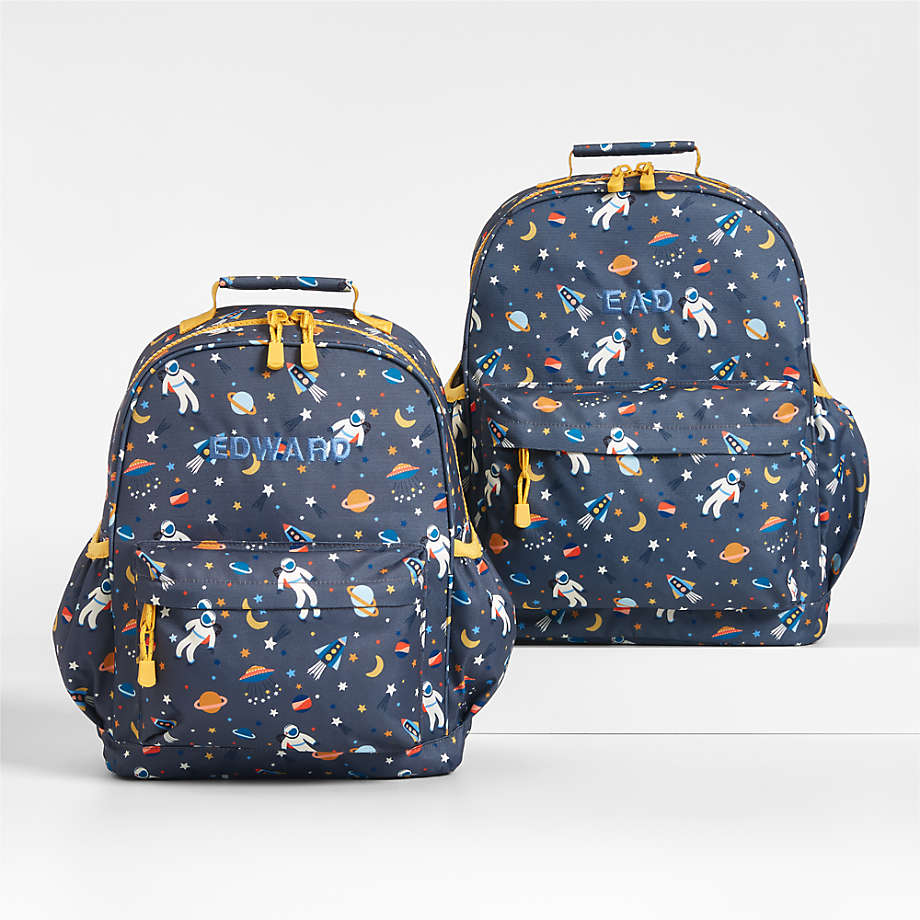 Outer Space Explorer Kids Backpacks and Lunch Box