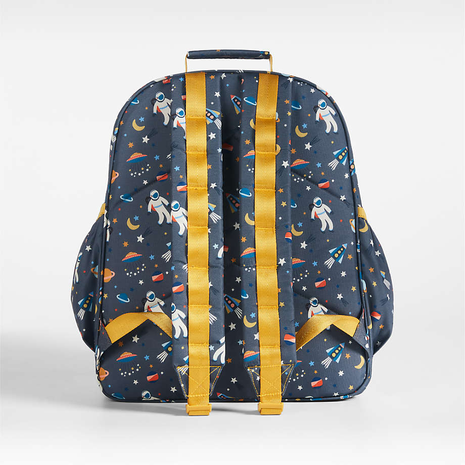 Outer Space Explorer Large Kids Backpack with Side Pockets