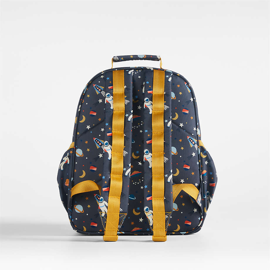 Outer Space Explorer Large Kids Backpack with Side Pockets