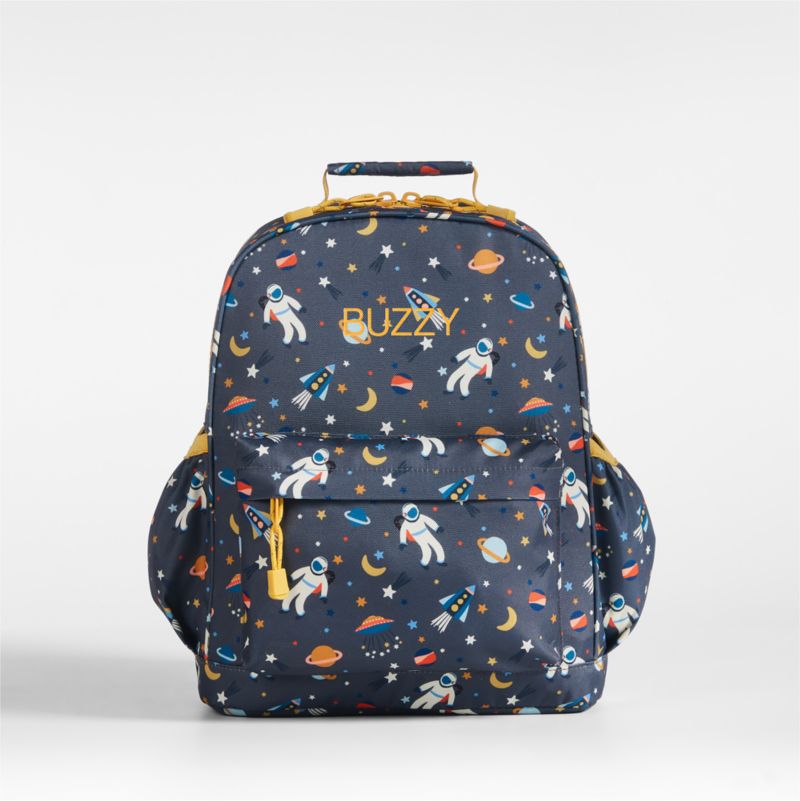 Outer Space Explorer Kids Backpack with Side Pockets