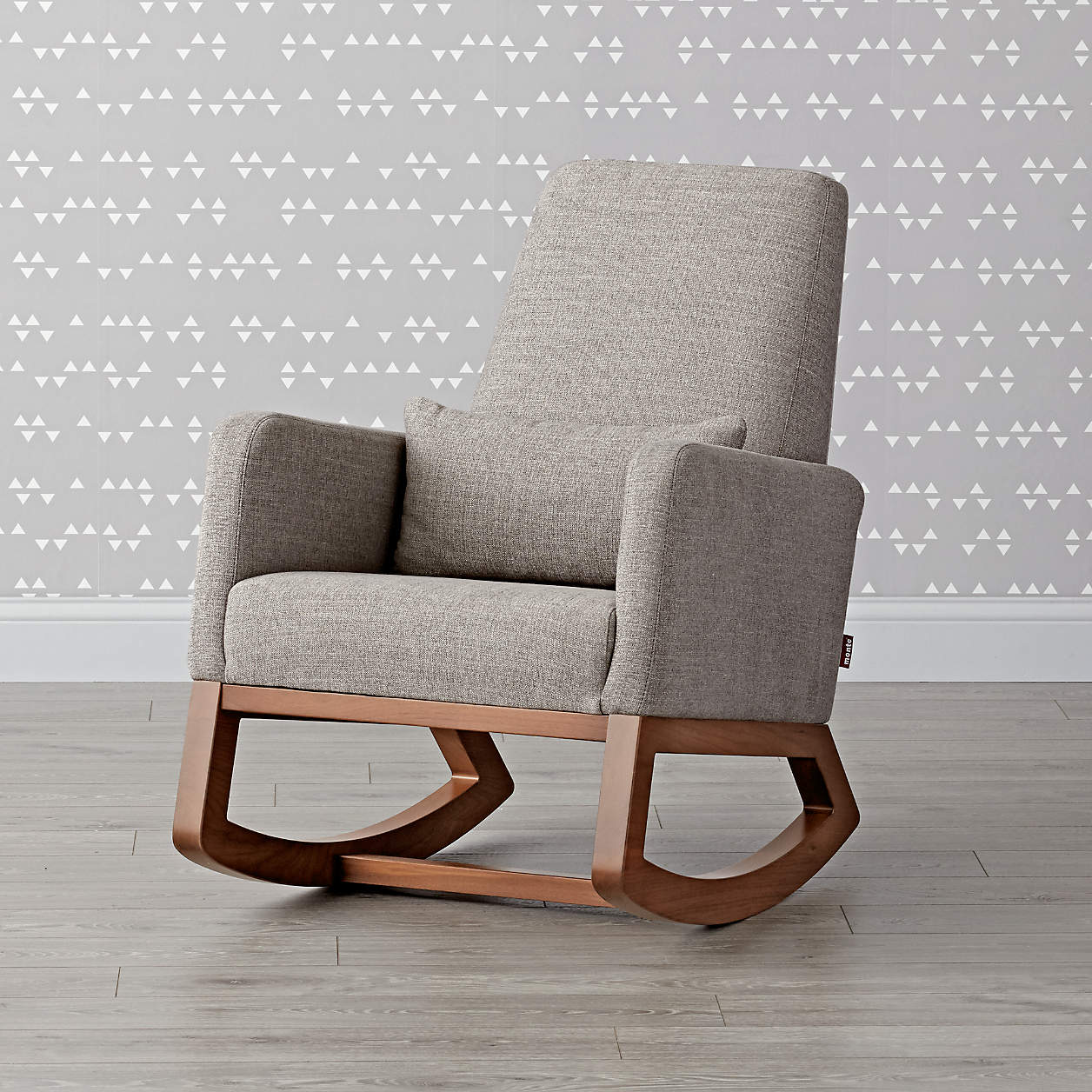 Joya Grey Nursery Rocking Chair + Reviews Crate & Kids
