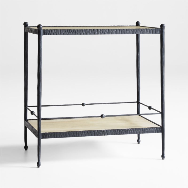 Rodin Black Metal Bar Console by Athena Calderone - image 8 of 14