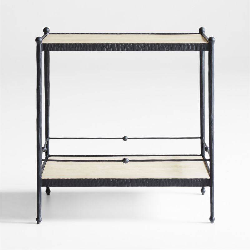 Rodin Black Metal Bar Console by Athena Calderone - image 9 of 14