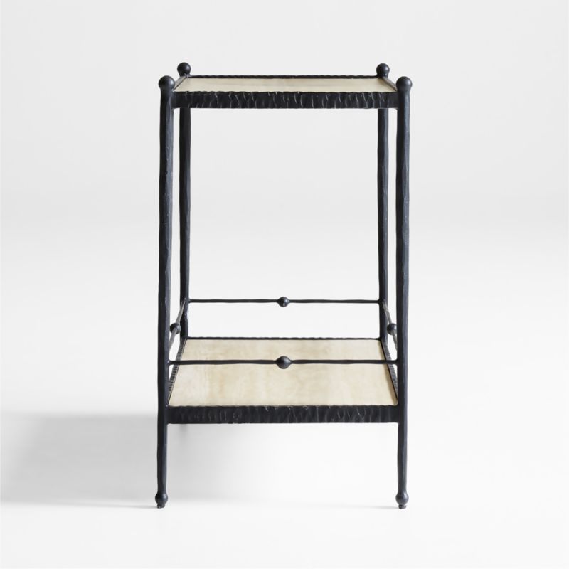 Rodin Black Metal Bar Console by Athena Calderone - image 10 of 14