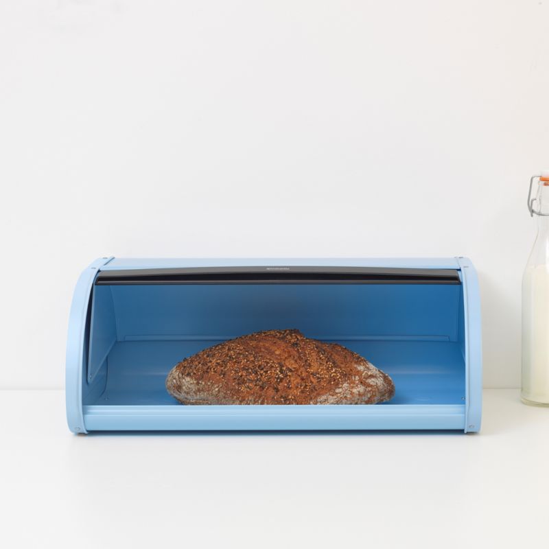 Brabantia Roll Top Bread Box, Dreamy Blue - image 7 of 8