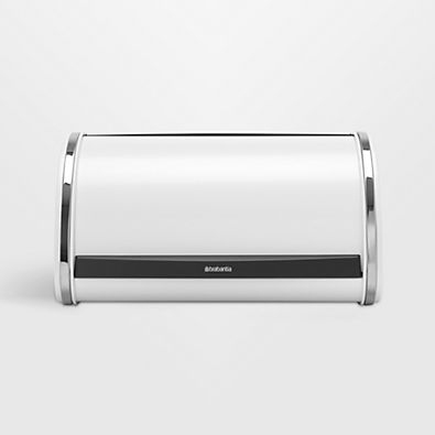 View Brabantia Roll Top Bread Box, Medium, White details