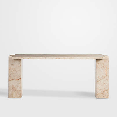 Romano 73" Marble Console Table