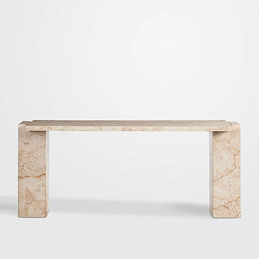 Romano 73" Marble Console Table