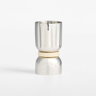 View Romeo Stainless Steel Jigger by Laura Harrier & Tiffany Howell details