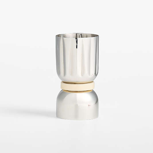 Romeo Stainless Steel Jigger by Laura Harrier & Tiffany Howell