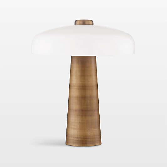 Ronda Metal Table Lamp with White Shade