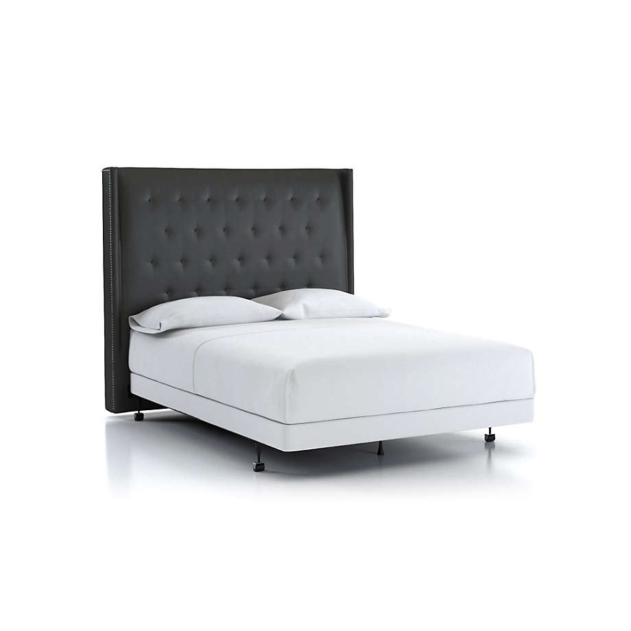 Ronin Tufted Wingback Headboard Crate & Barrel