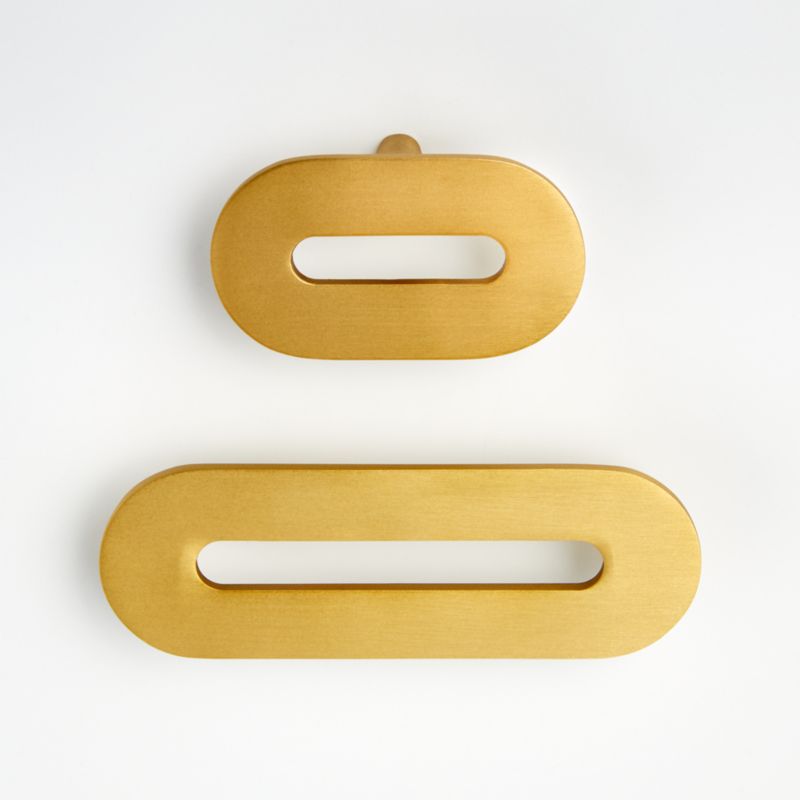 Ronna Brass 3" Open Drawer Pull - image 1 of 6