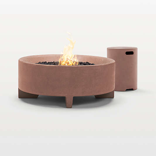 Neighbor ™ Rook Round Canyon Propane Fire Table