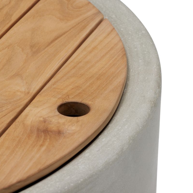 Neighbor ™ Rook Round Stone Propane Fire Table - image 4 of 7